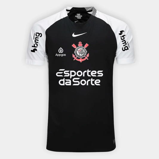 Camisa Nike Corinthians 2025/26 II Torcedor Com Patrocinios - vista frontal