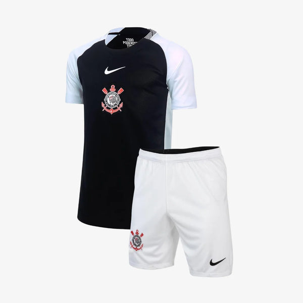Conjunto Infantil Corinthians Away 2025/26