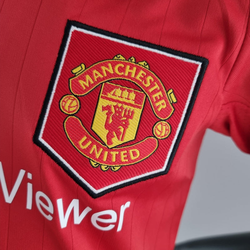 Conjunto Infantil Manchester United 2022/23 - Home