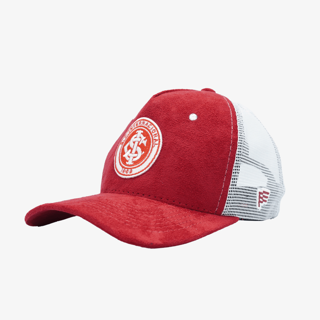 Bone Trucker Internacional Tela - Vermelho - vista frontal