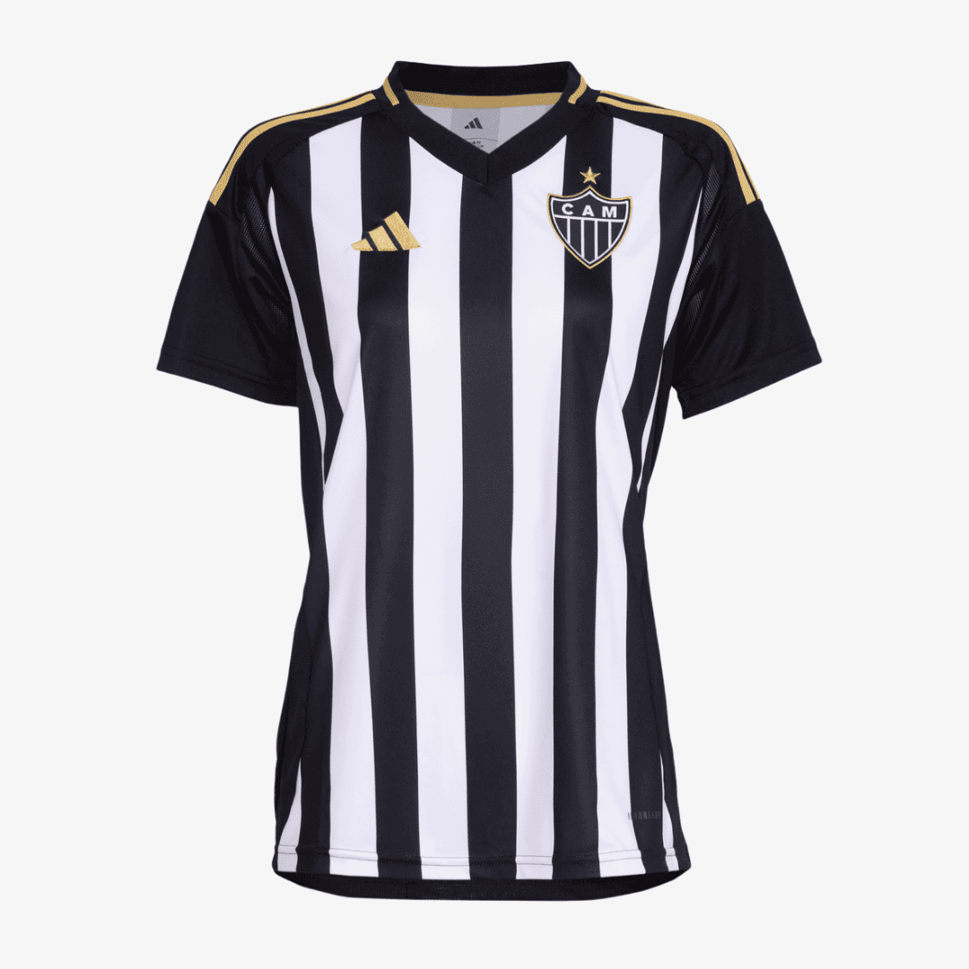 Camisa Feminina Atletico Mineiro 2025/26 I - vista frontal