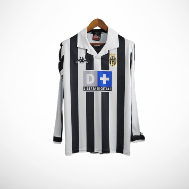 Camisa Juventus 99/00 - Versão Retrô Manga Longa