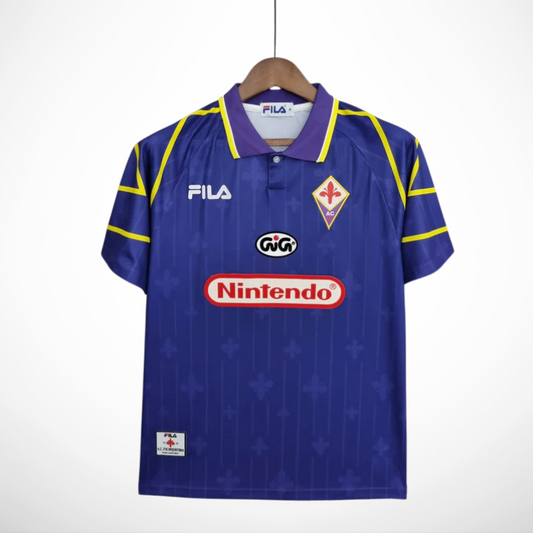 Camisa Fiorentina Titular 97/98 - Versao Retro - vista frontal