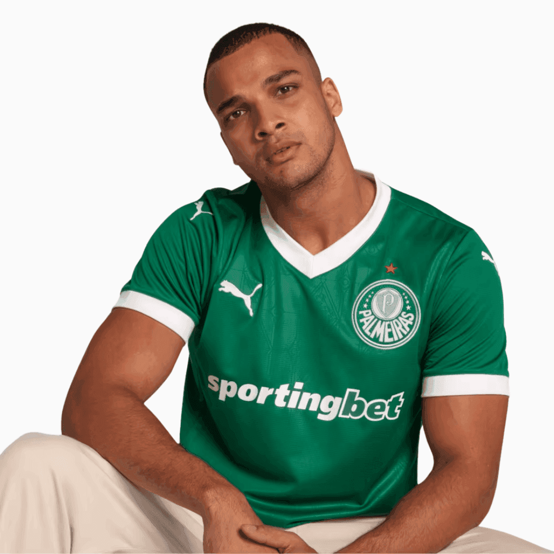 Camisa Puma Palmeiras 2025/26 I - Estevao N° 41 - imagem 5