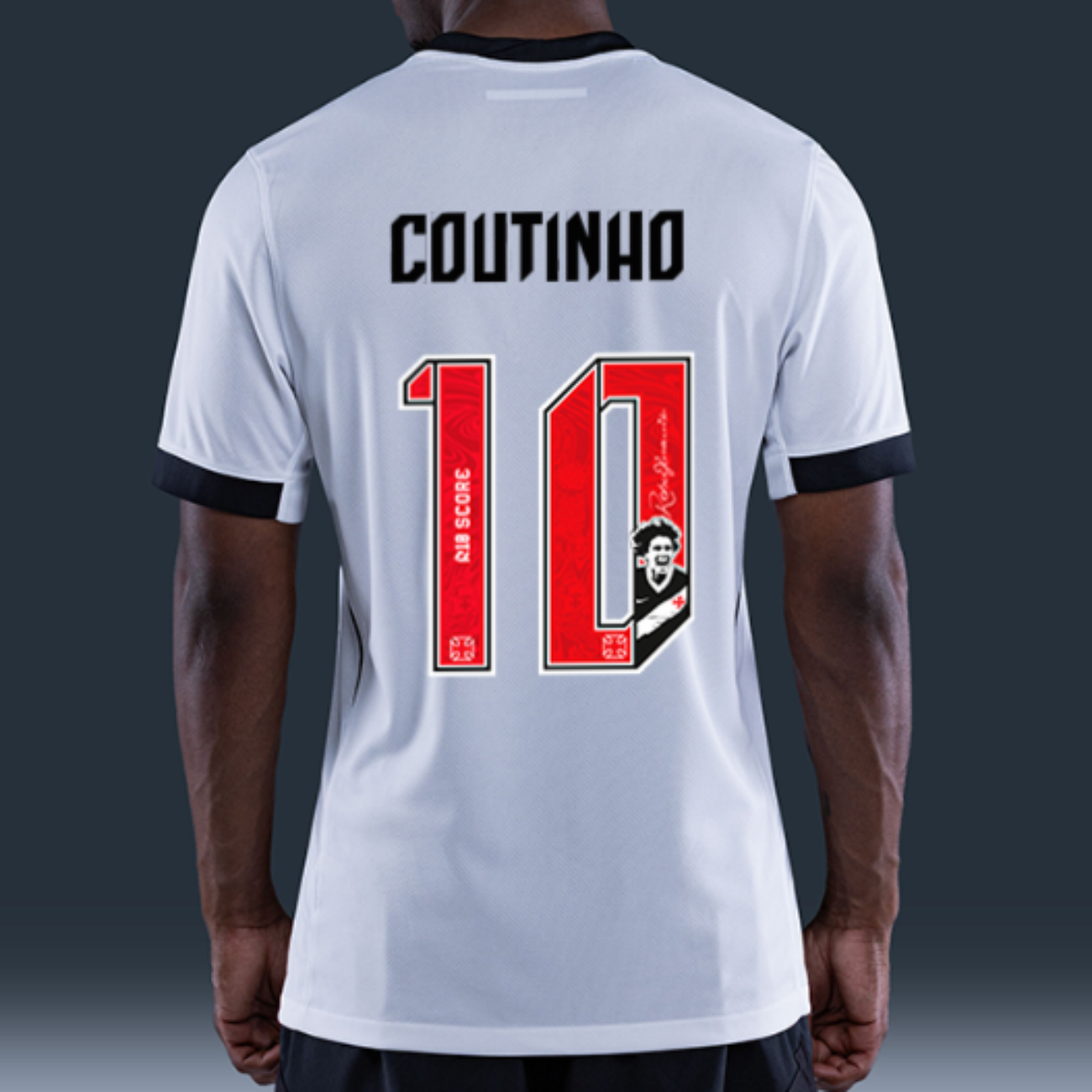 Camisa Vasco 2026/27 II COUTINHO N° 10 - vista frontal