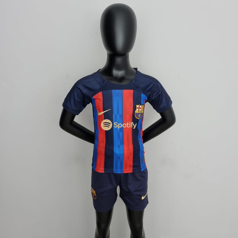 Conjunto Infantil Barcelona 2022/23 - Home