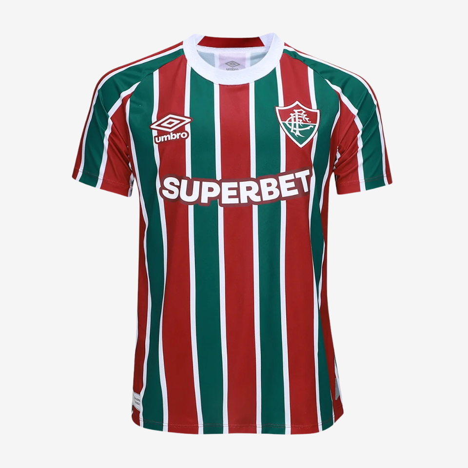 Camisa Umbro Fluminense 2025/26 I - Jhon Arias 21 - vista traseira