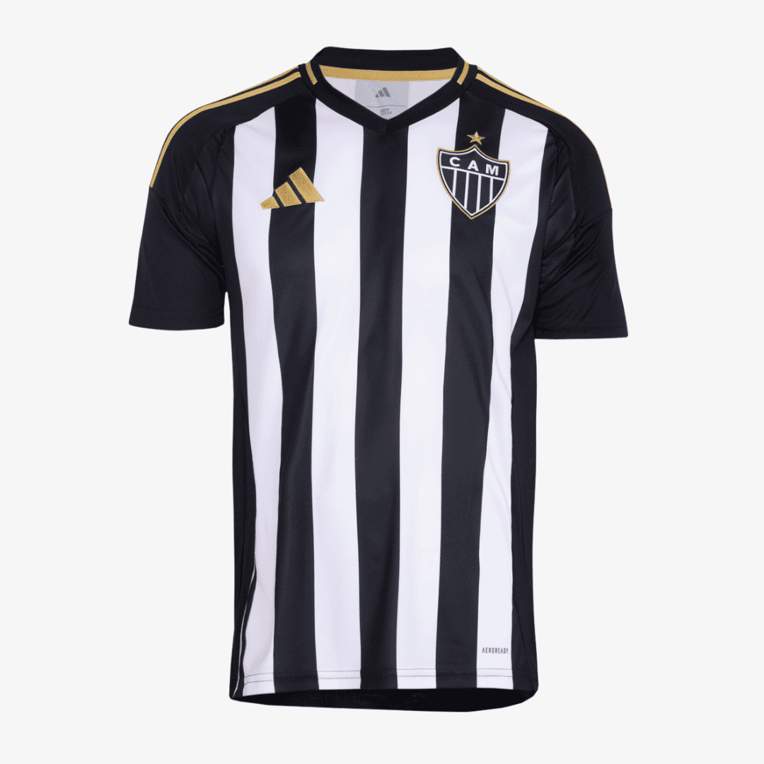 Camisa Adidas Atletico Mineiro 2025/26 I REINIER N° 18 - vista traseira