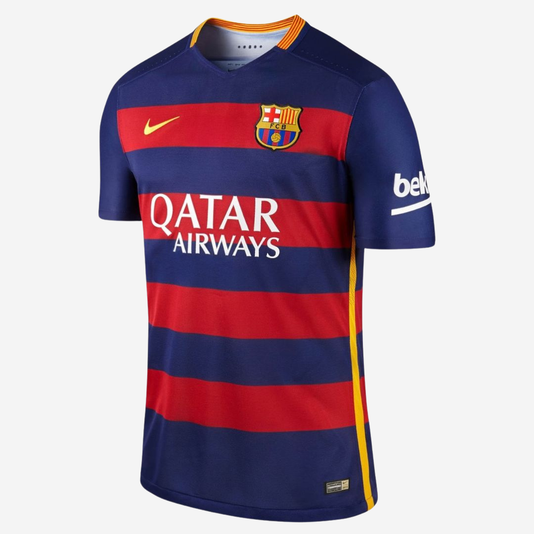 Camisa Barcelona 2015/2016 Retro - detalhe