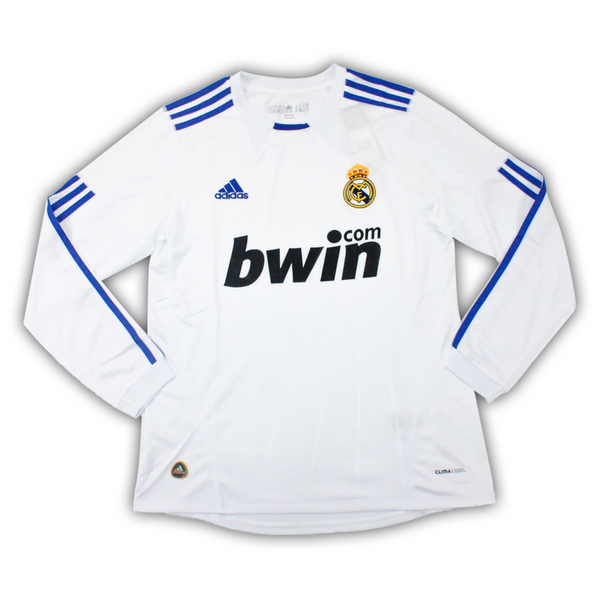 Camisa Real Madrid Retrô 10/11 I Manga Longa - Masculina