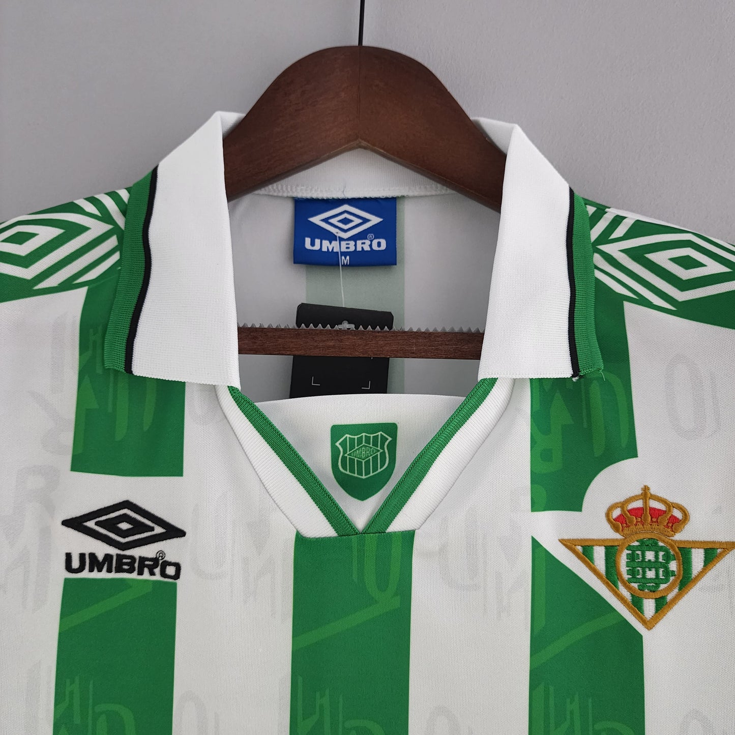Camisa Real Betis Titular 94/95 - Versao Retro - detalhe