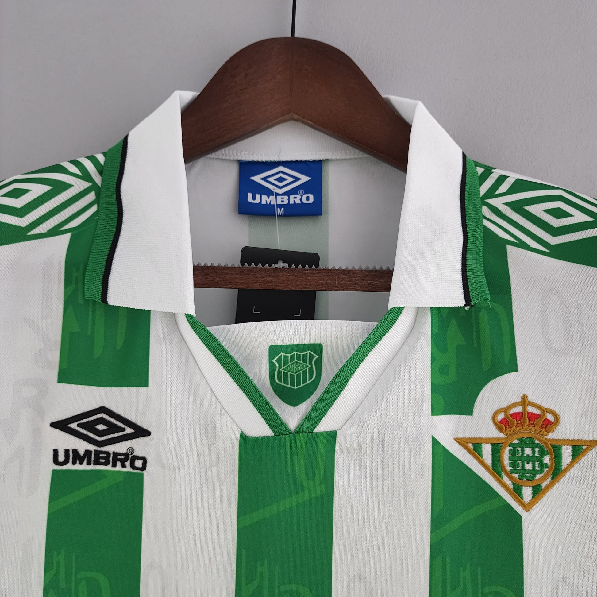 Camisa Real Betis Titular 94/95 - Versao Retro - detalhe