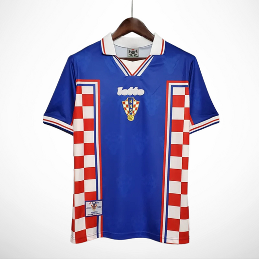 Camisa Croacia Reserva 1998 - Versao Retro - vista frontal