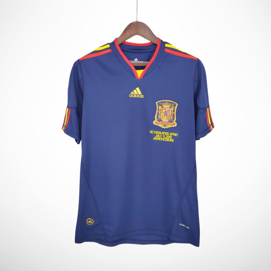 Camisa Espanha Reserva 2010 - Versao Retro - vista frontal