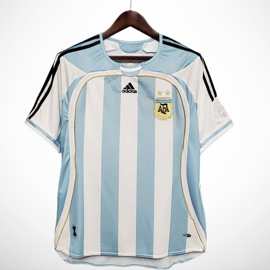 Camisa Argentina Titular 2006 - Versao Retro - vista frontal