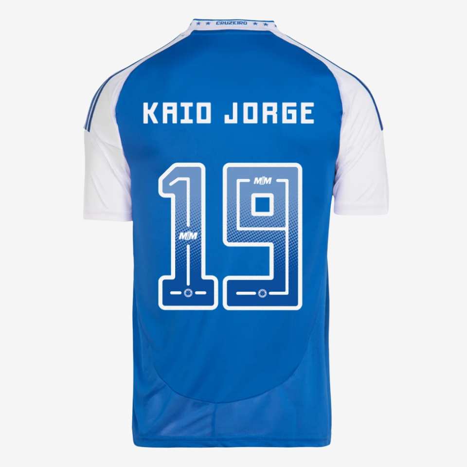 Camisa Adidas Cruzeiro 2025/26 I Com Patrocinios - detalhe