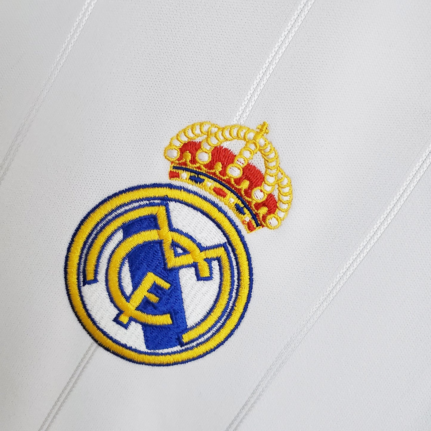 Camisa Real Madrid Titular 12/13 - Versao Retro - vista traseira