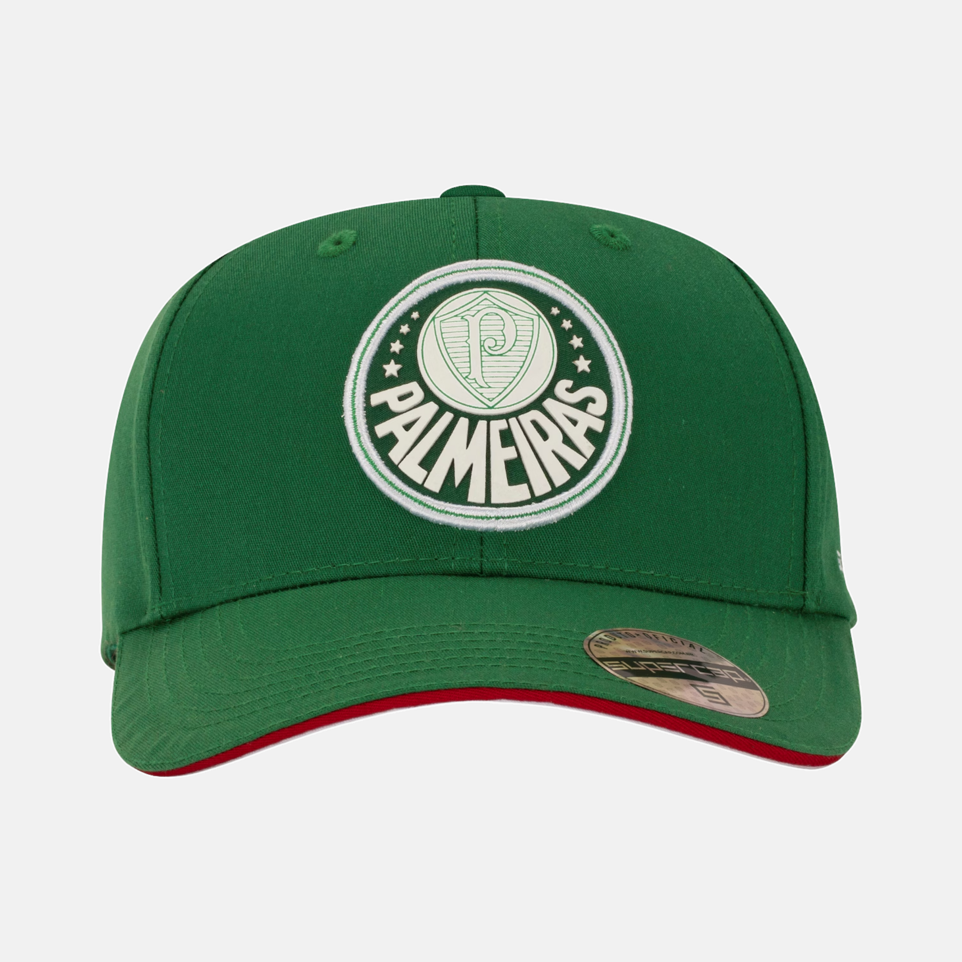 Bone Palmeiras Aba Curva Supercap –  Adulto - vista traseira