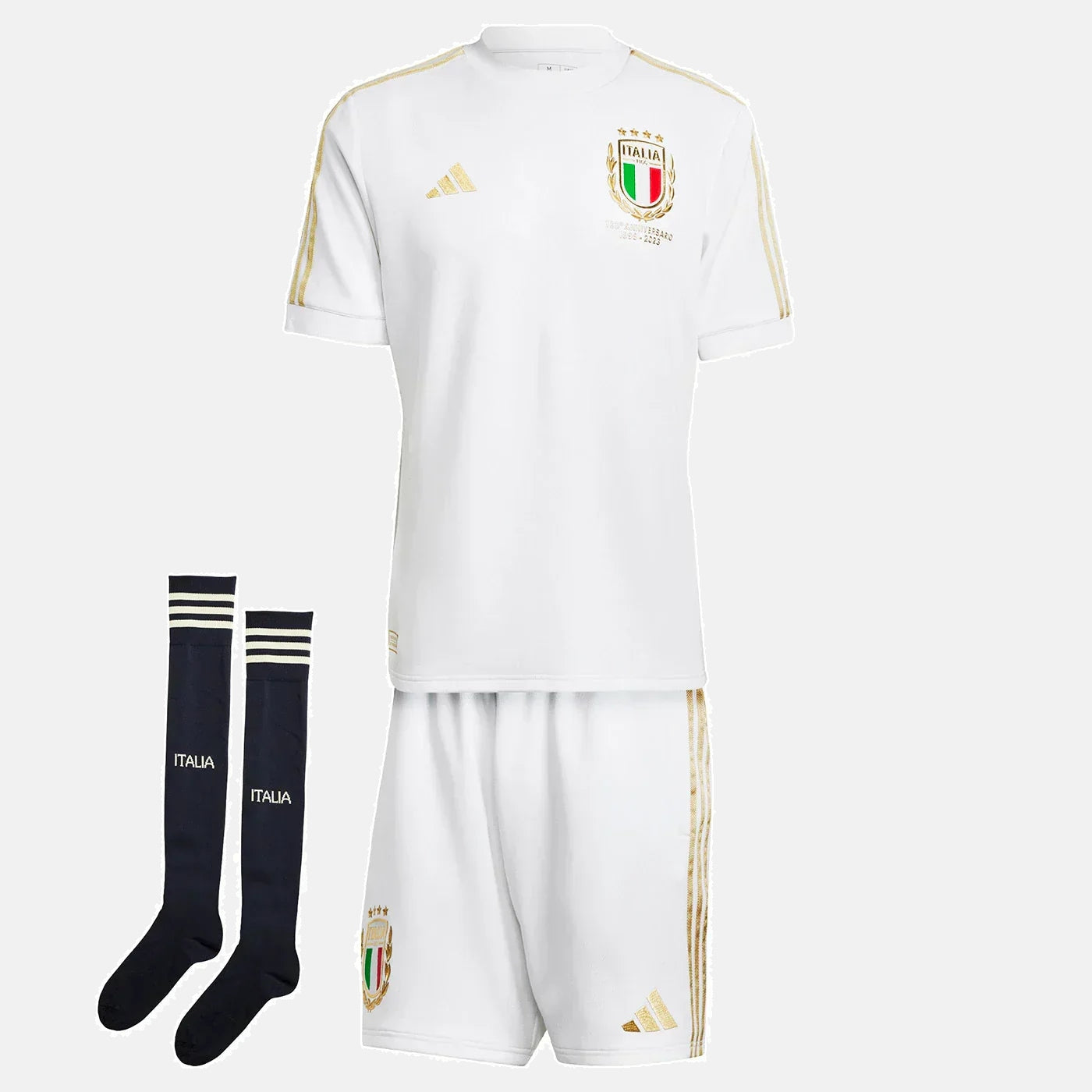Camisa Adidas Italia 125th Anniversary - detalhe