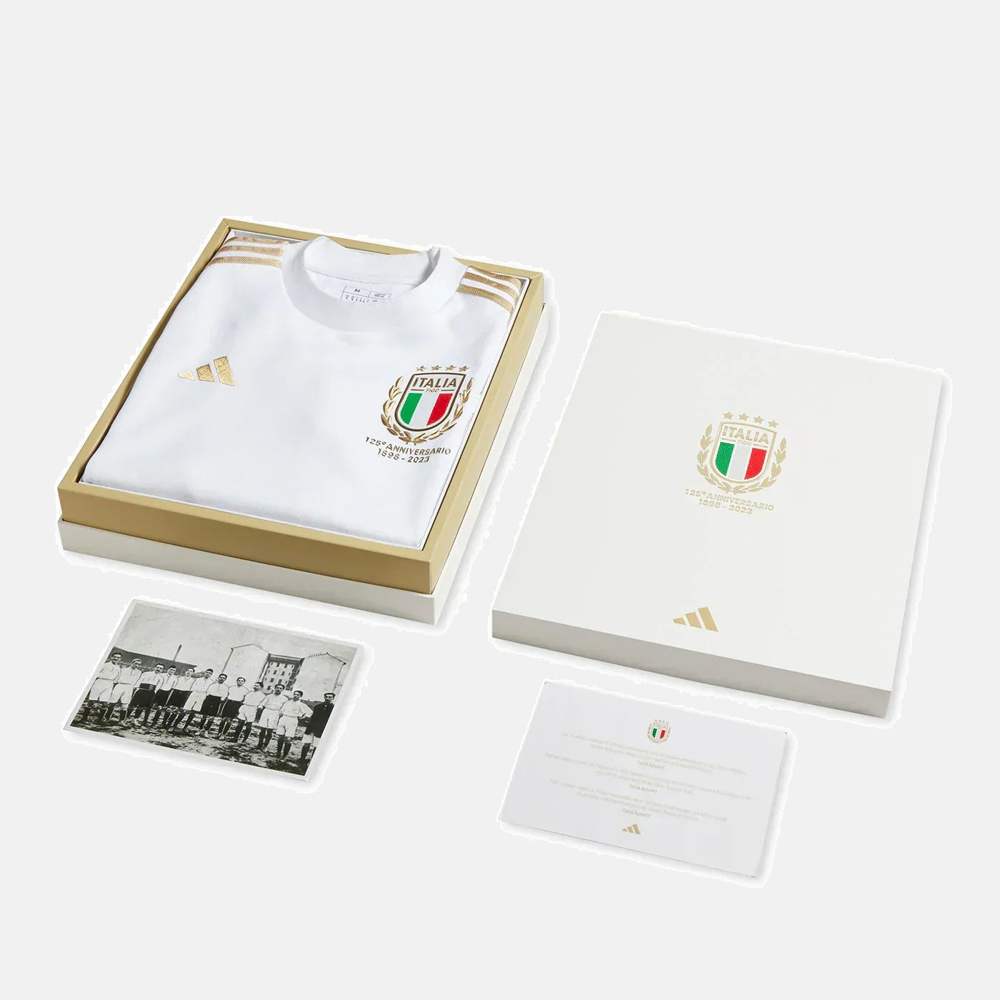 Camisa Adidas Italia 125th Anniversary - imagem 4