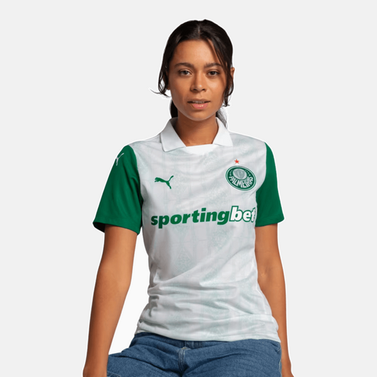 Camisa Feminina Puma Palmeiras 2025/26 II Torcedor - vista frontal