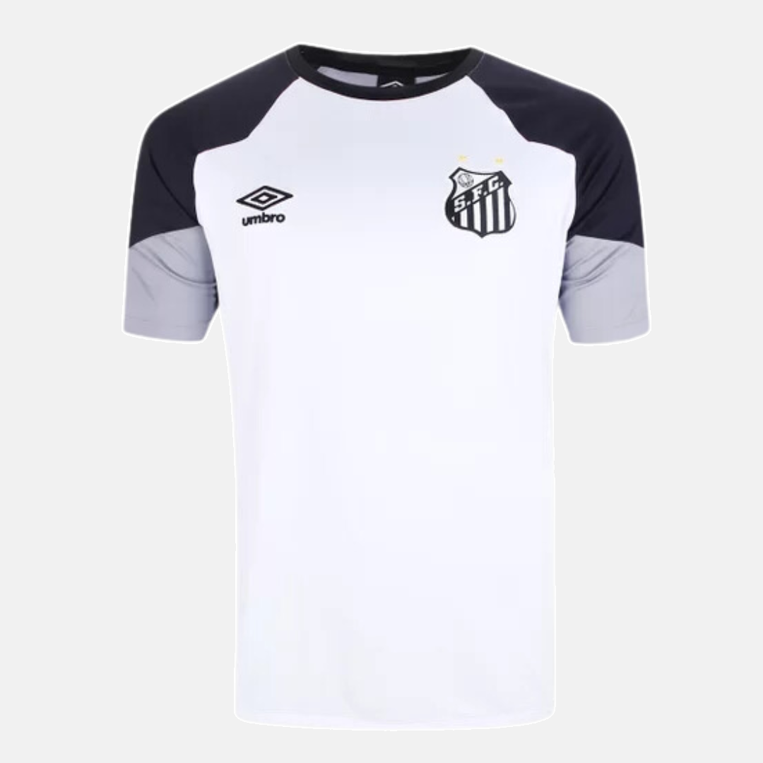 Camisa Masculina Umbro Santos 2024/25 Concentracao - vista frontal