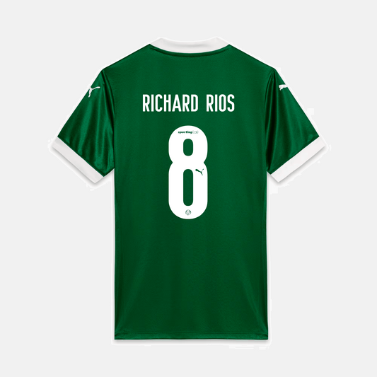 Camisa Puma Palmeiras 2025/26 I - Richard Rios N° 8 - vista frontal
