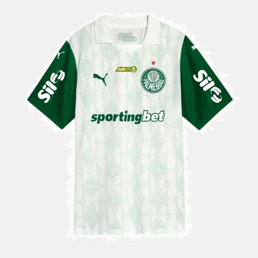 Camisa Puma Palmeiras 2025/26 II Com Patrocinios - vista frontal