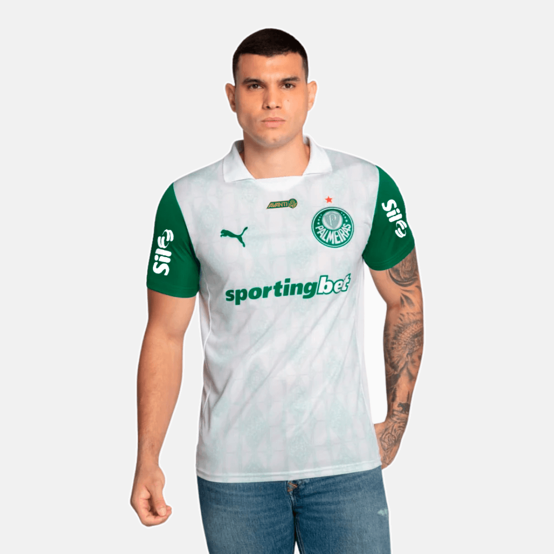 Camisa Puma Palmeiras 2025/26 II Com Patrocinios - imagem 4