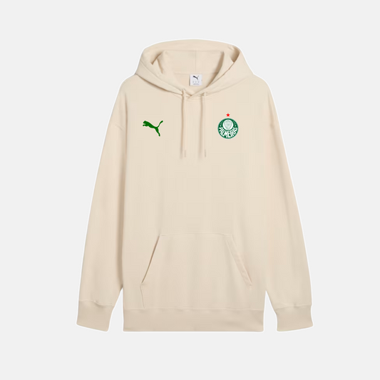 Moletom Palmeiras 2025/26 – Bege - vista frontal