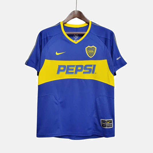 Camisa Boca Juniors 2003/2004 Retro - vista frontal