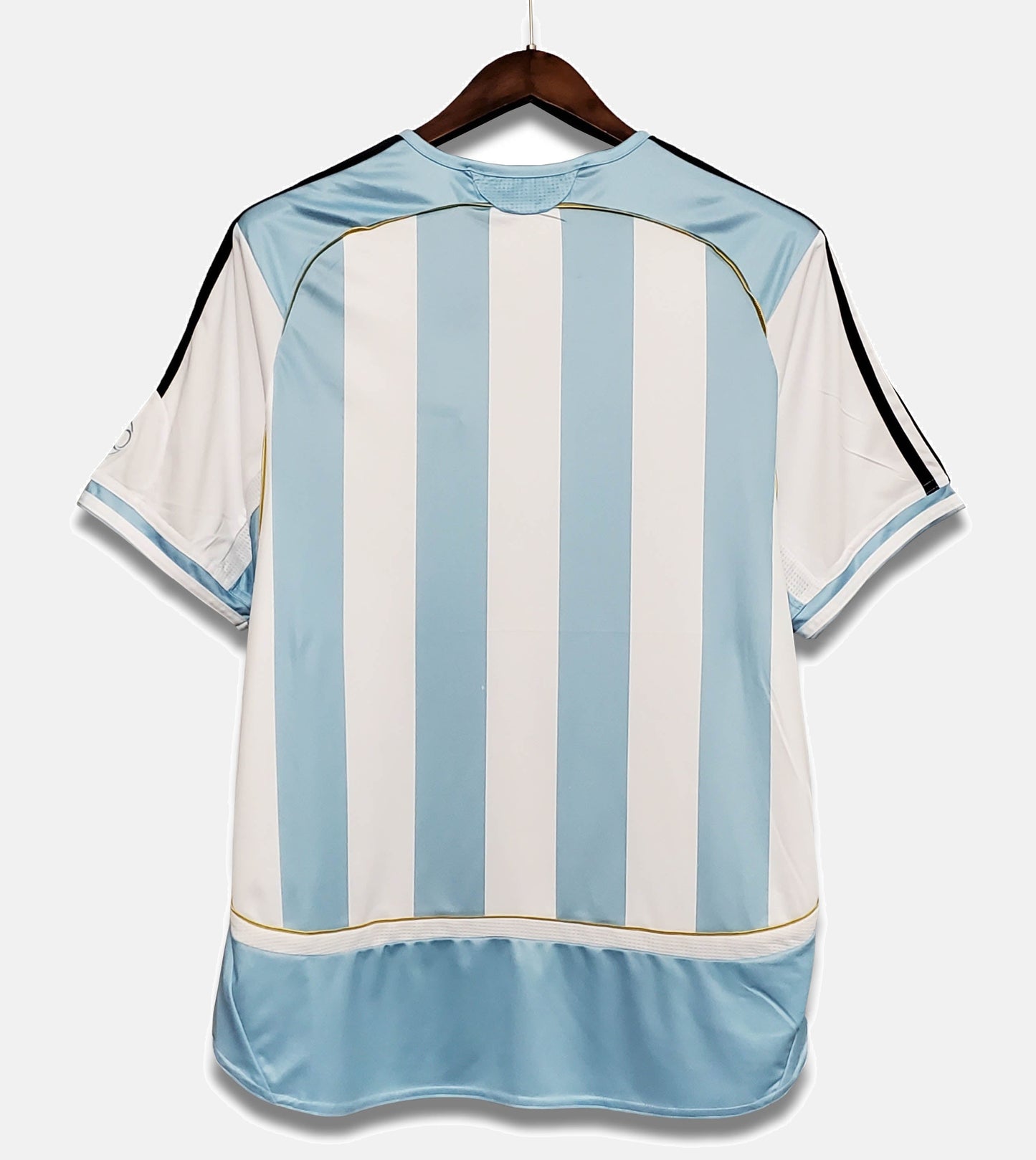Camisa Argentina Titular 2006 - Versao Retro - vista traseira