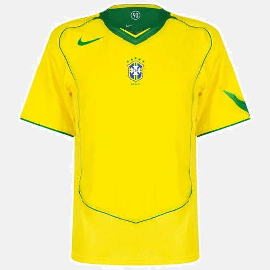 Camisa Retro Selecao Brasil 2004 Home - vista frontal