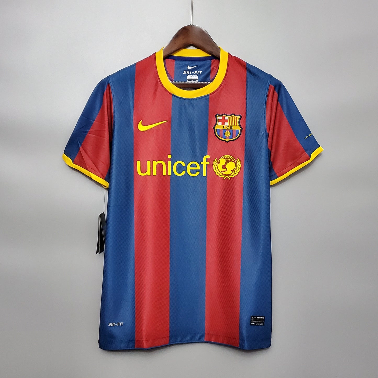 Camisa Barcelona Titular 10/11 - Versao Retro - imagem 4