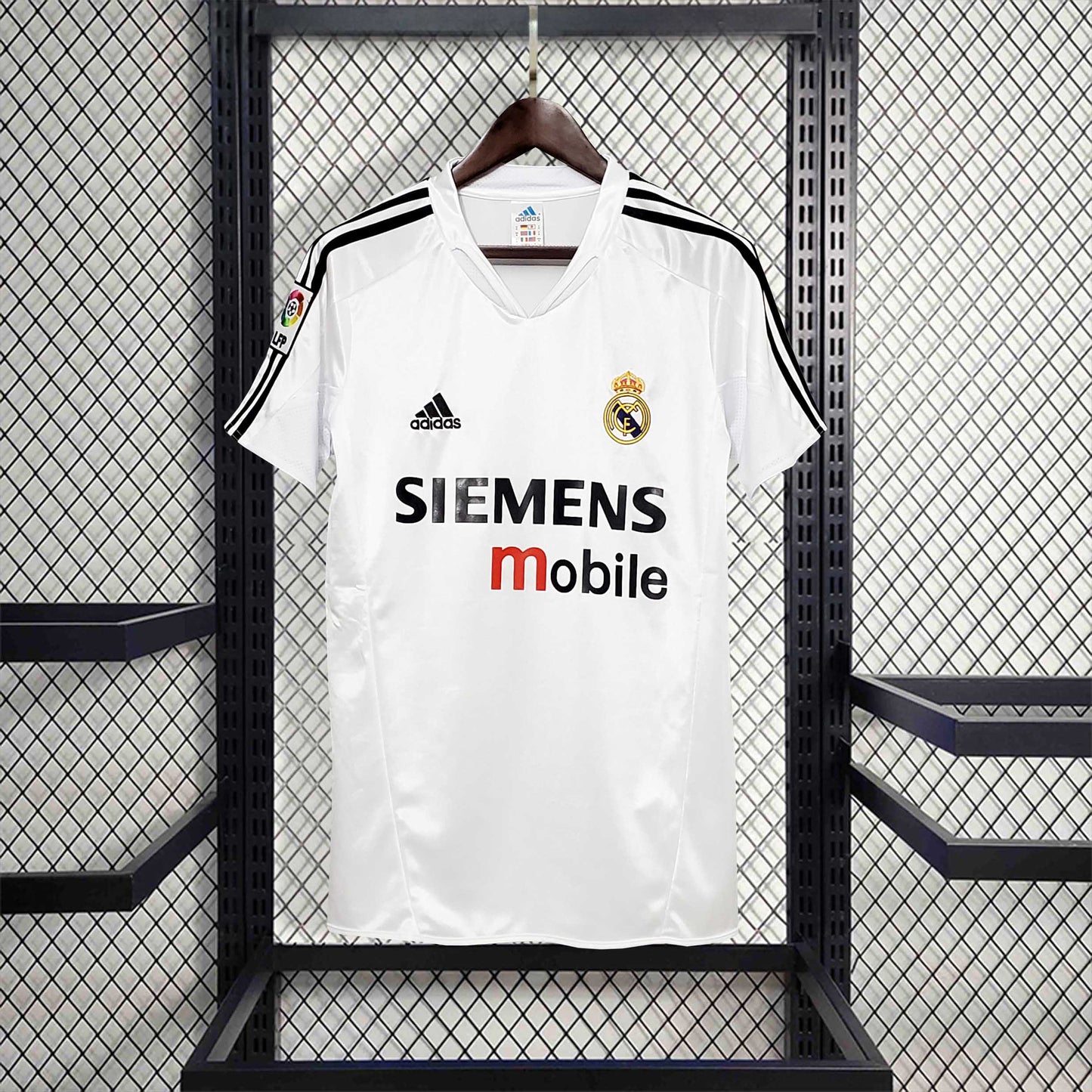 Camisa Real Madrid Home 04/05 - Versao Retro - vista traseira
