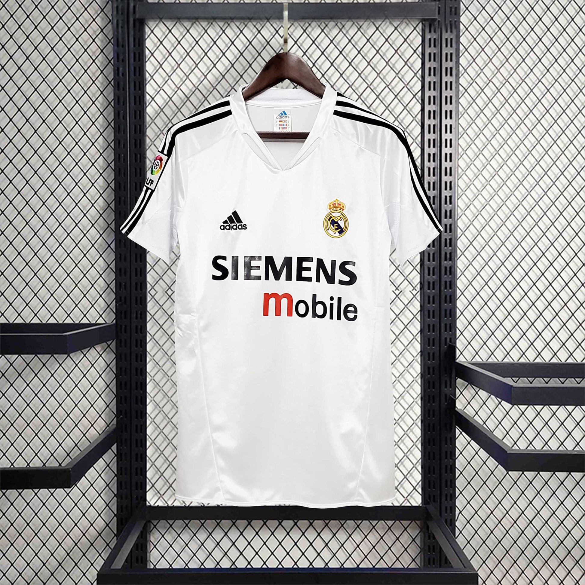 Camisa Real Madrid Home 04/05 - Versao Retro - vista traseira