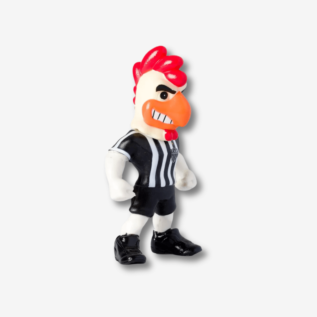 Mascote do Atletico Mineiro O Galo - vista traseira