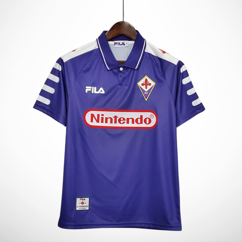 Camisa Fiorentina Titular 98/99 - Versao Retro - vista frontal