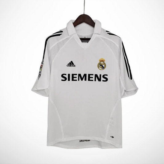 Camisa Real Madrid Titular 05/06 - Versao Retro - vista frontal