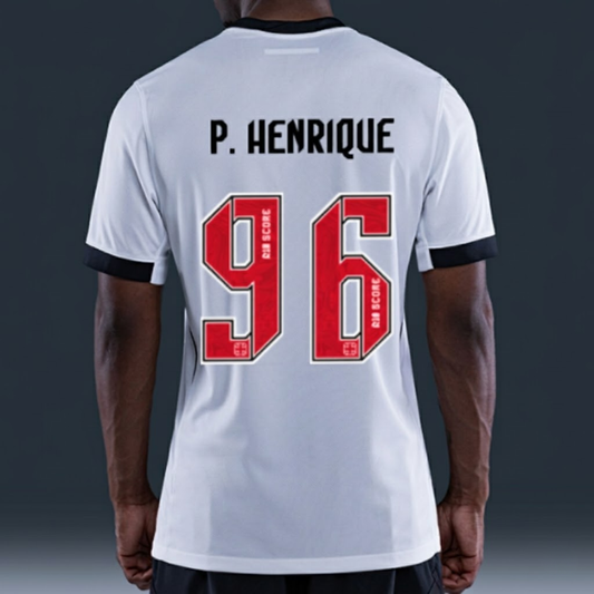 Camisa Vasco 2026/27 II P. HENRIQUE N° 96 - vista frontal
