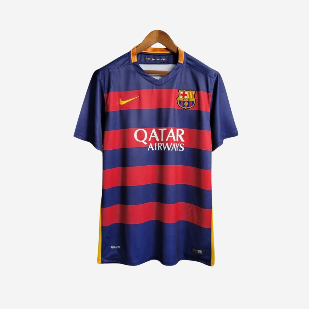 Camisa Barcelona 2015/2016 Retro - imagem 4