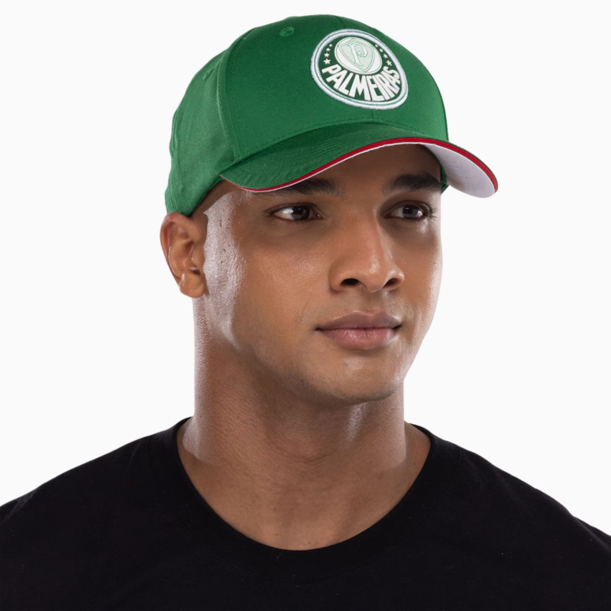 Bone Palmeiras Aba Curva Supercap –  Adulto - imagem 5