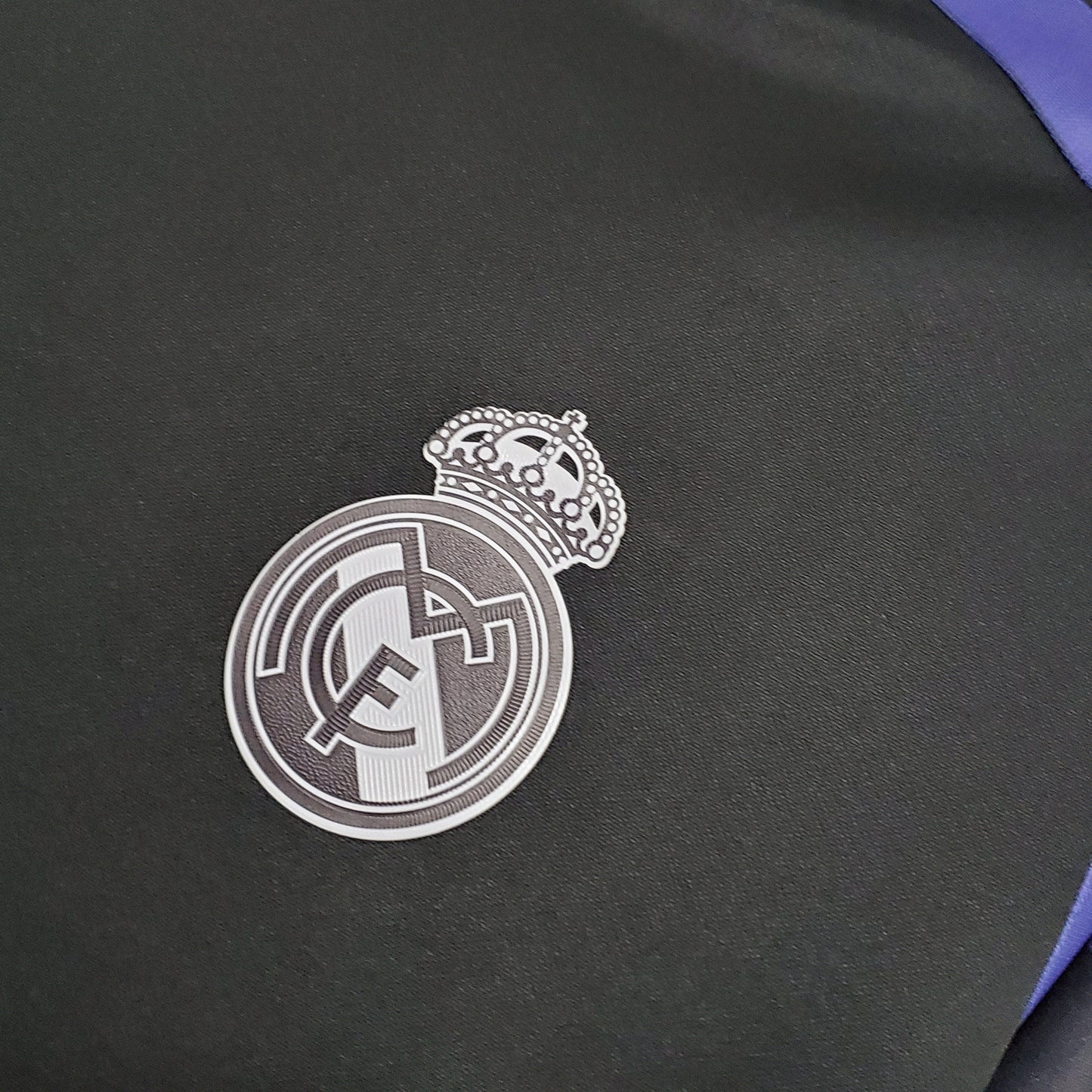 Camisa Real Madrid III 15/16 - Versao Retro Manga Longa - vista traseira