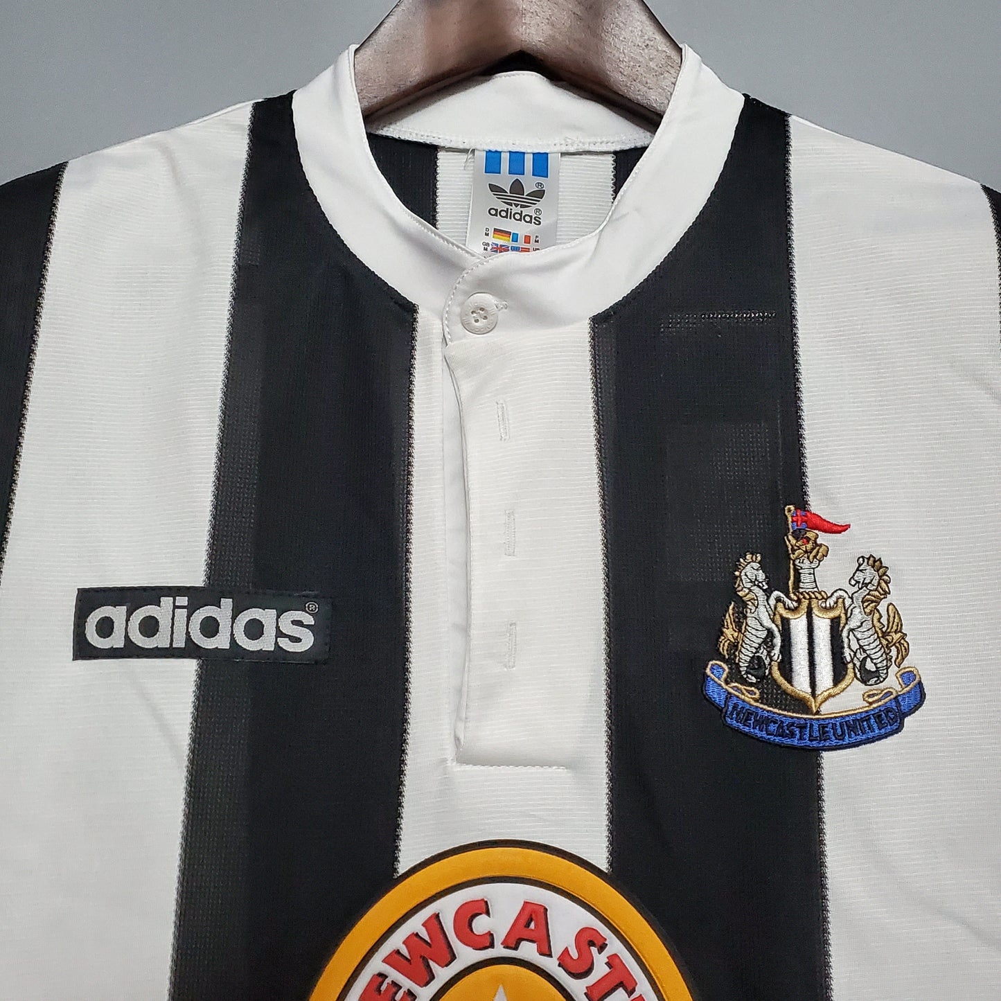 Camisa Newcastle Titular 95/97 - Versão Retrô