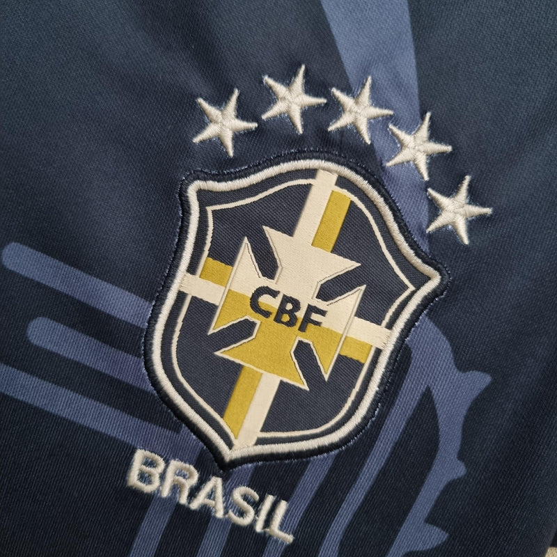 Camisa Feminina Seleção Brasil 2022/22 Edição Limitada Preta