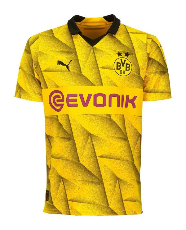 Camisa Borussia Dortmund I 23/24 - Torcedor Masculina - Amarelo