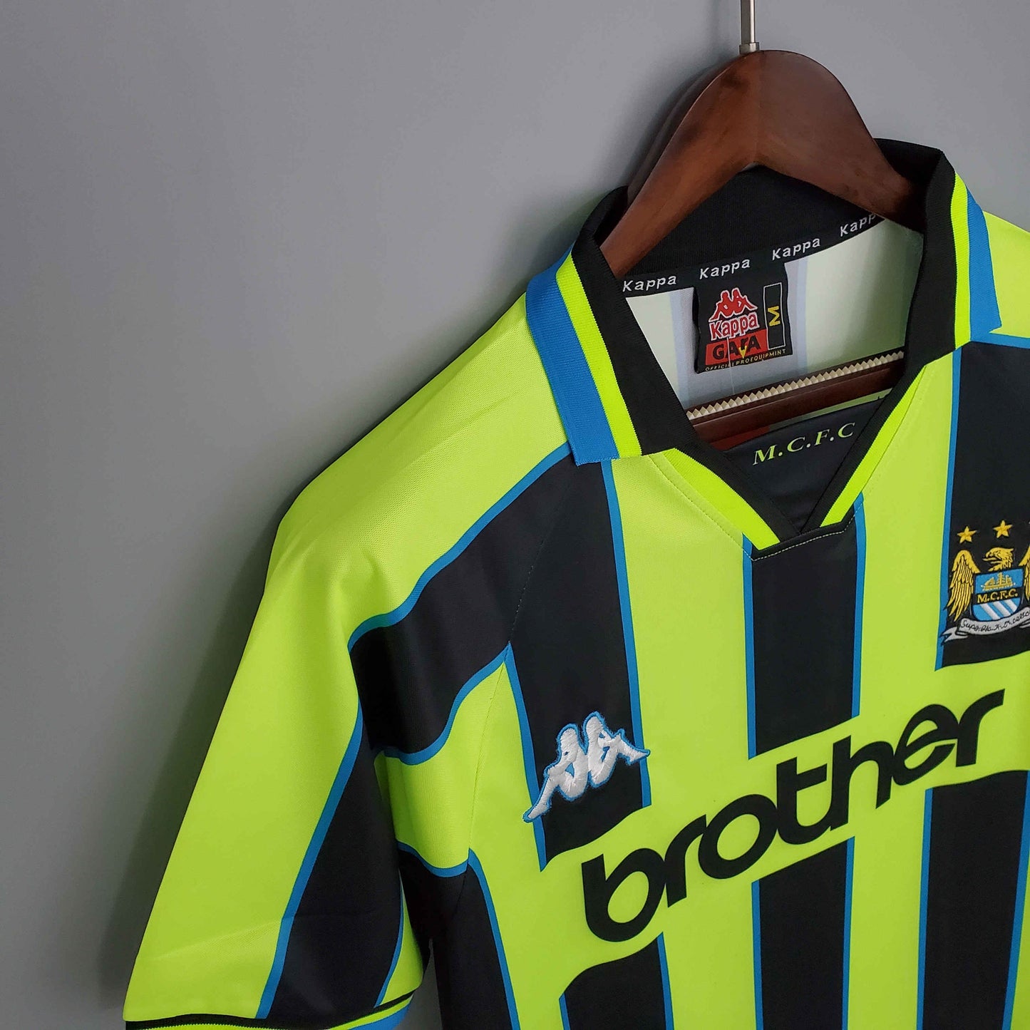 Camisa Manchester City 98 - Versão Retrô
