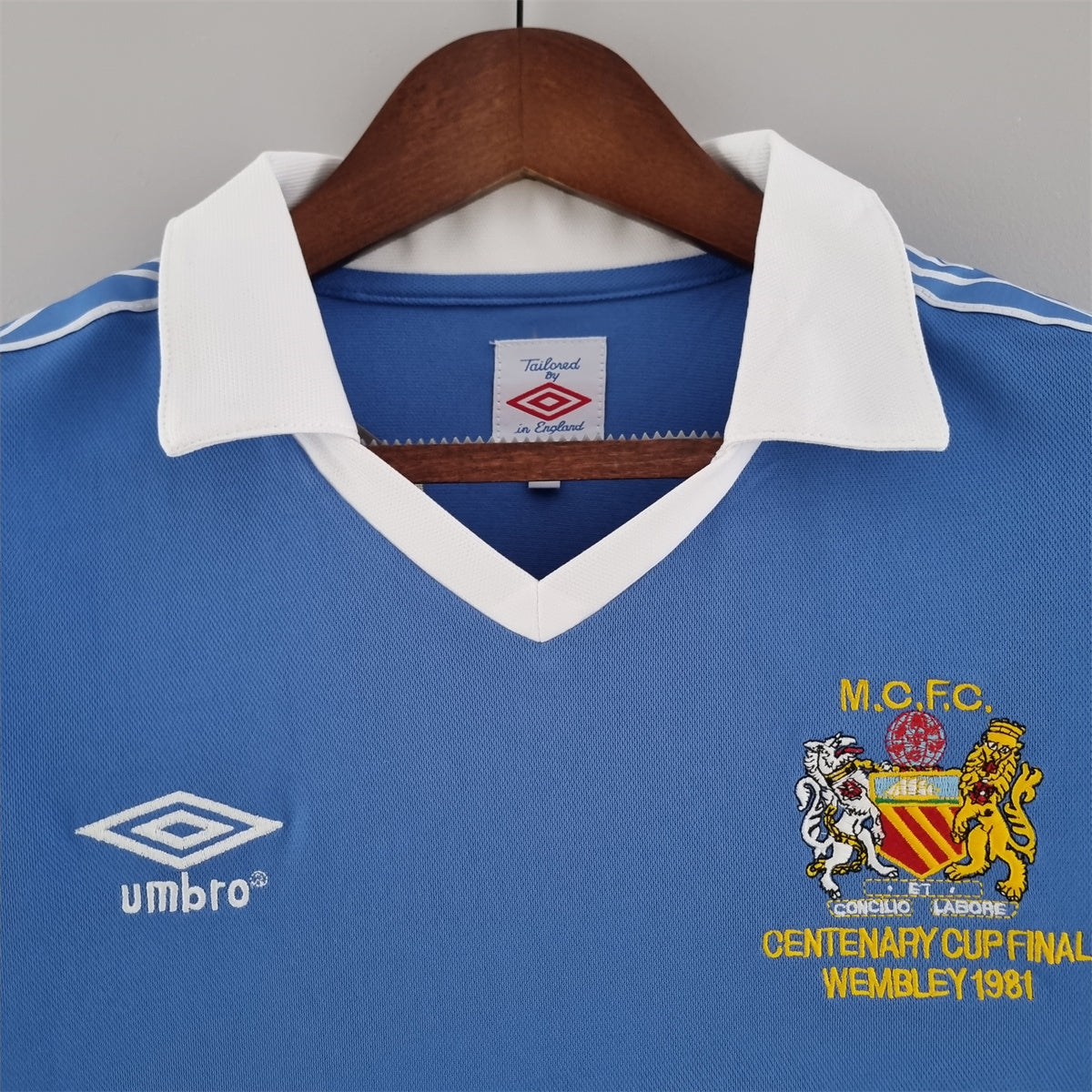 Camisa Manchester City 81/82 - Versão Retrô