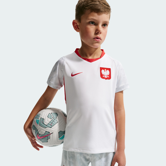 Camisa Infantil Polonia 2026/27 I - vista frontal