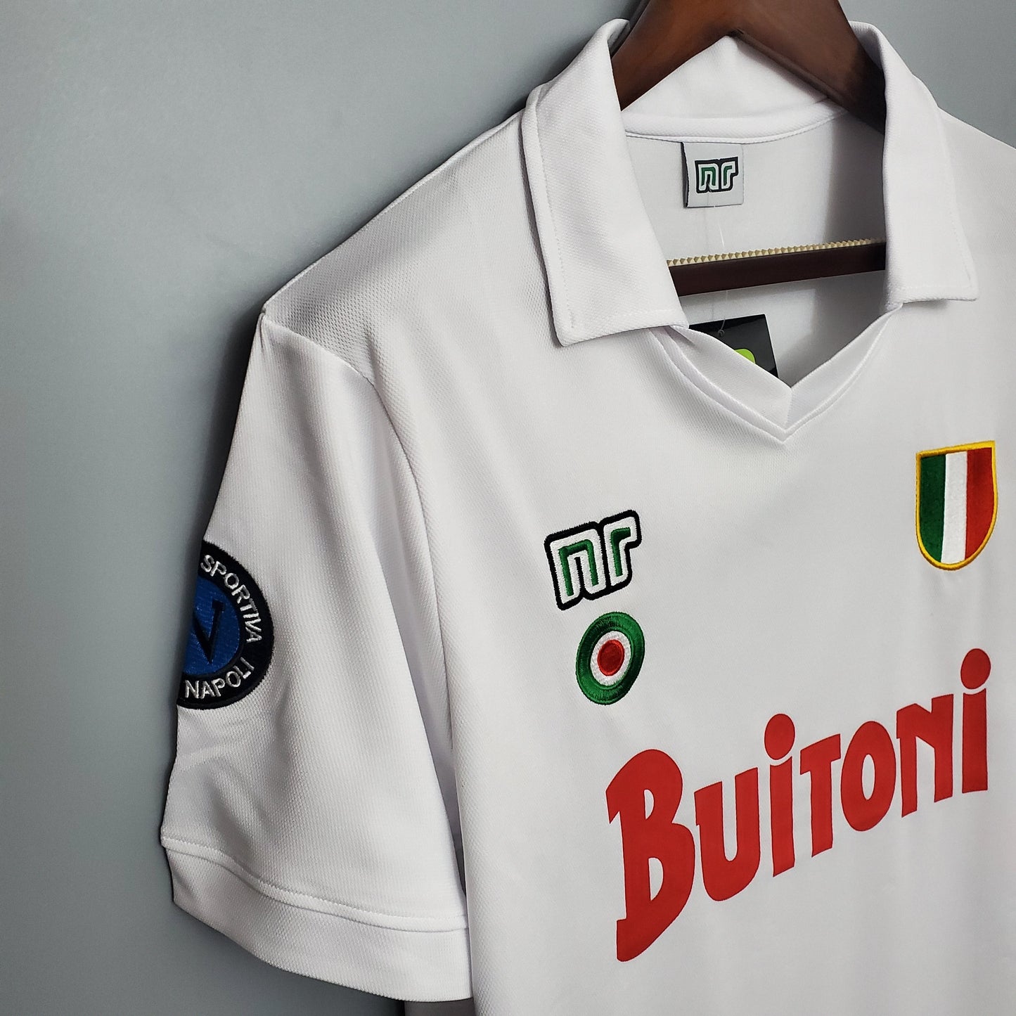 Camisa Napoli Reserva 87/88 - Versao Retro - imagem 4